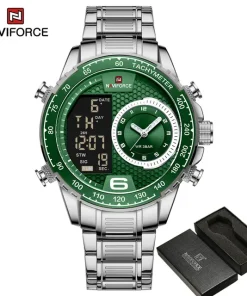 Naviforce 9199 (Silver Green)