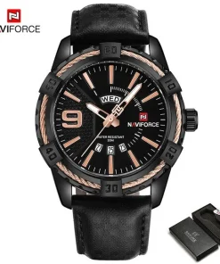 Naviforce 9117 L (Black Gold)